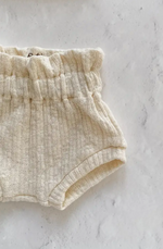 Ivory Ribbed Bloomers